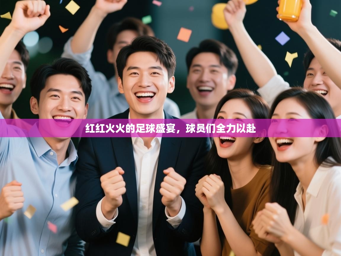 红红火火的足球盛宴，球员们全力以赴  第2张